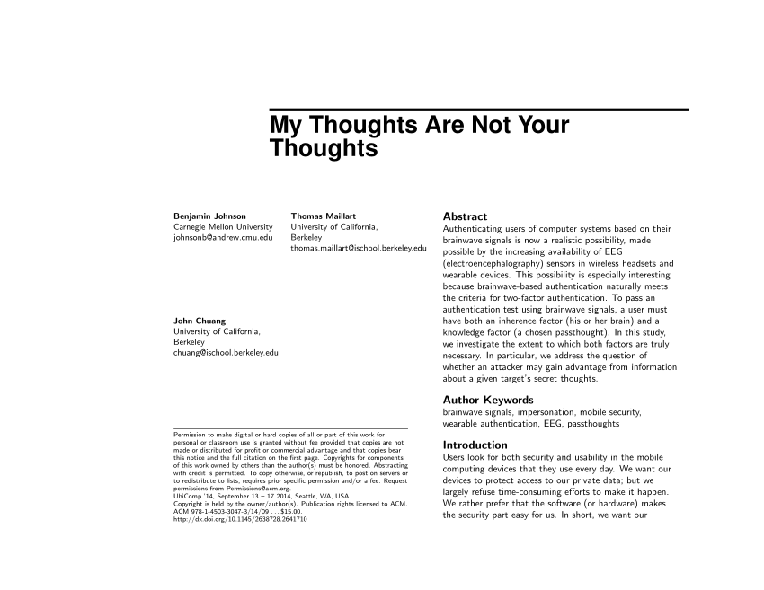 my thoughts are not your thoughts