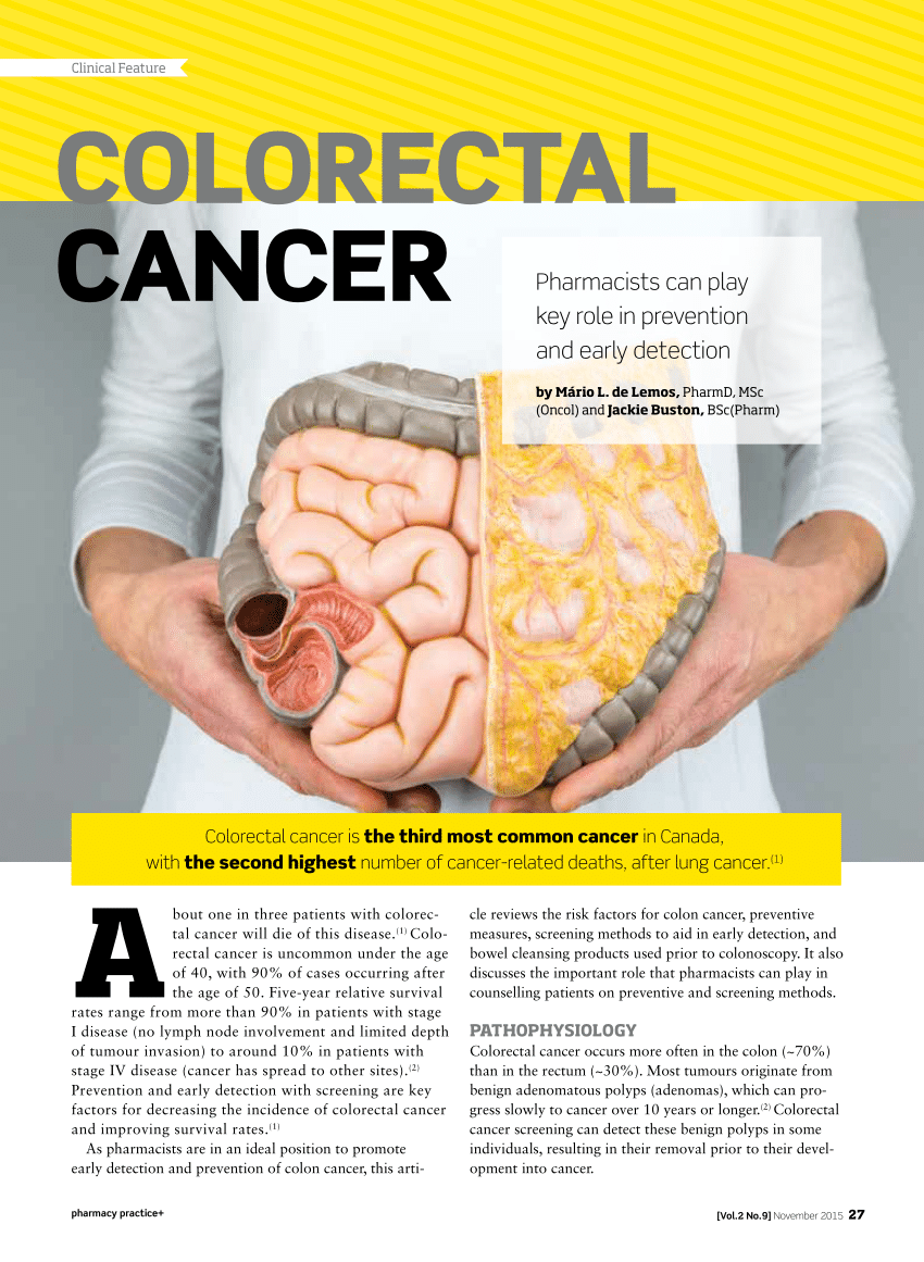 colorectal cancer research paper pdf