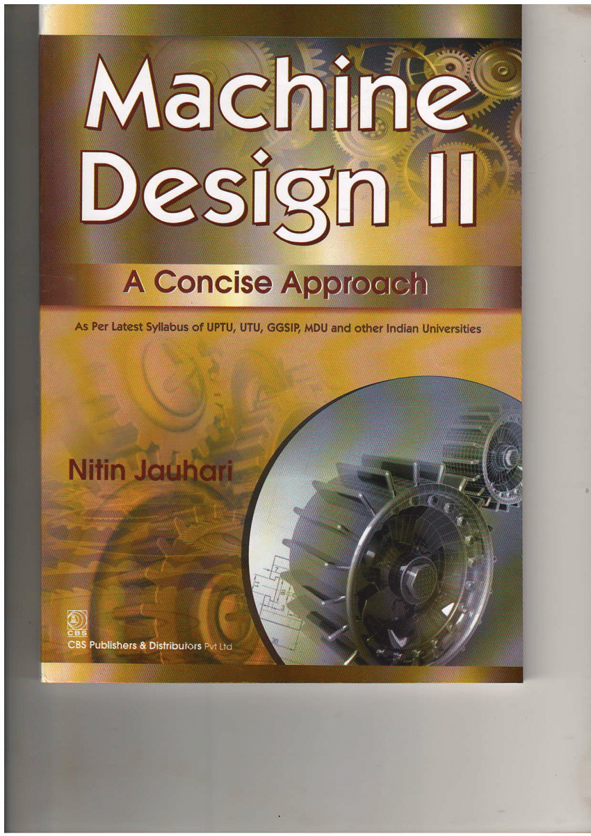 thesis on machine design