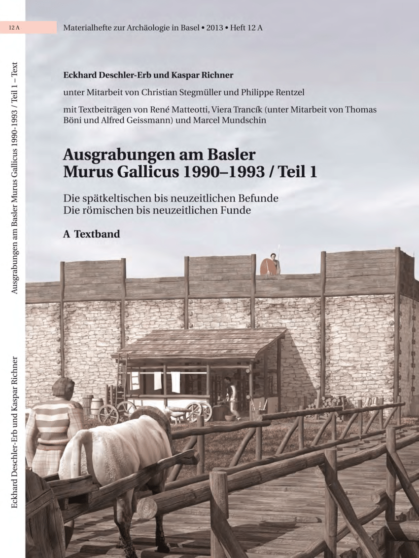 PDF Geoarch ologische Untersuchungen. Ausgrabungen am Basler