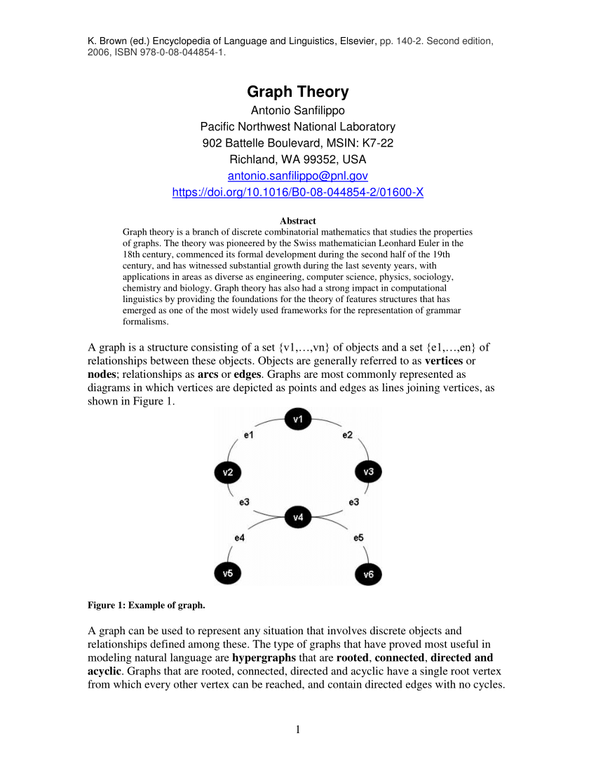 thesis on graph theory pdf
