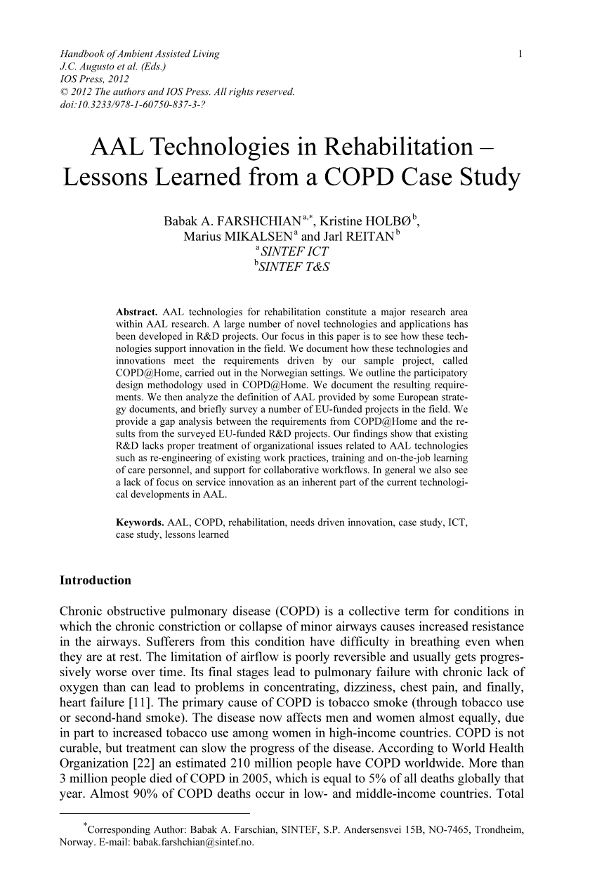 copd case study for medical students