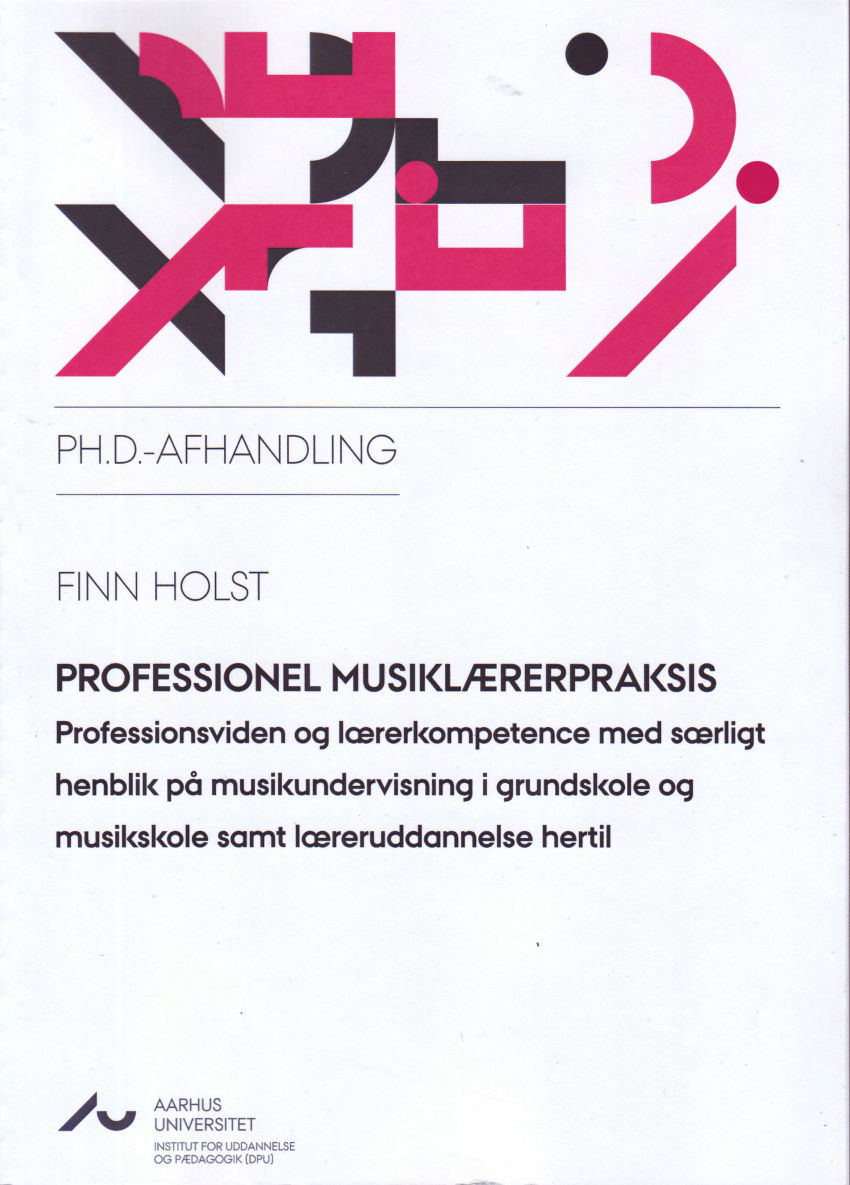 PDF) and professionalism in music teacher education
