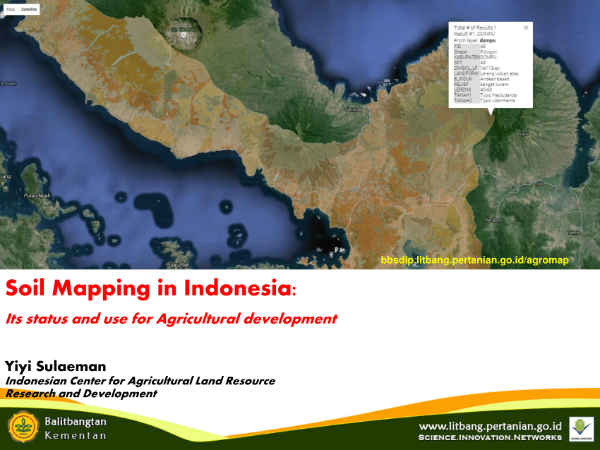  PDF Soil  Mapping in Indonesia  Its status and use for 