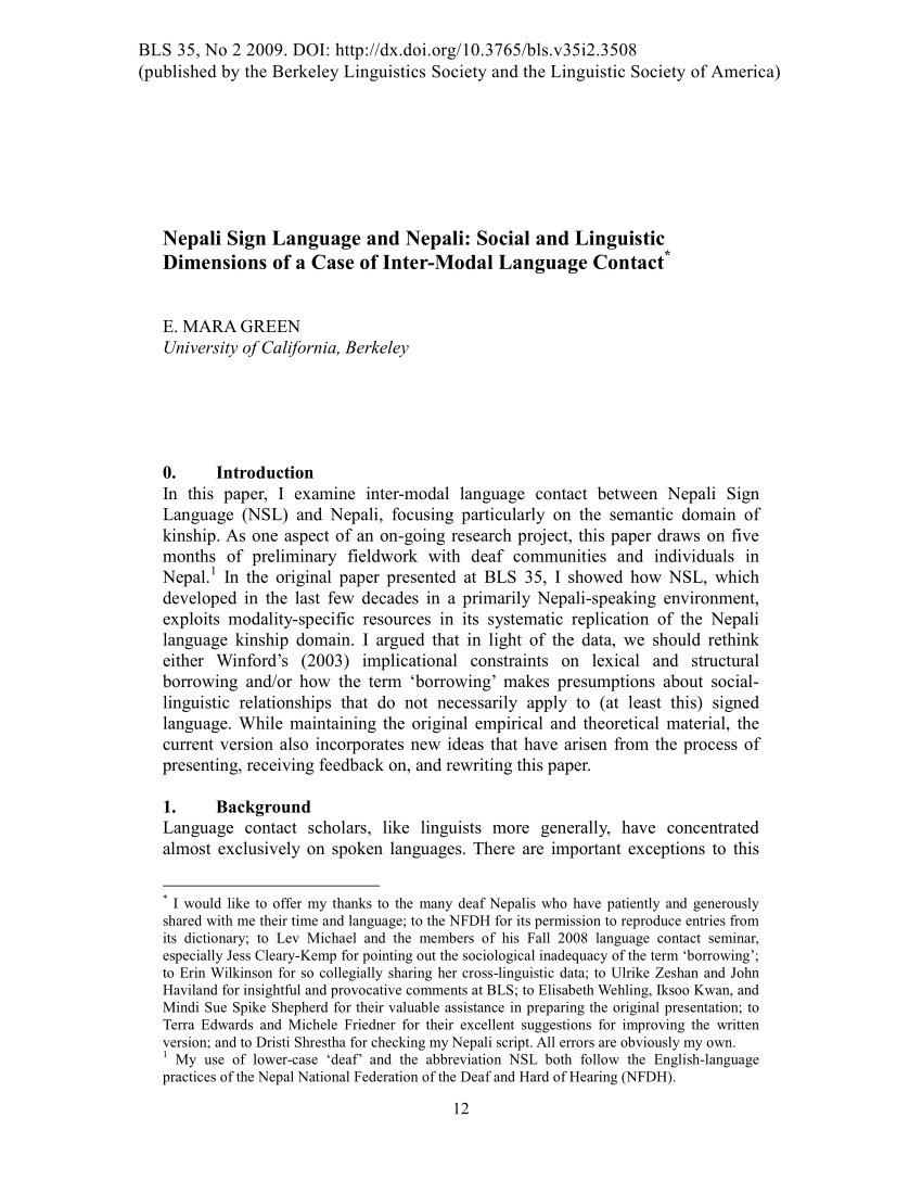 research paper in nepali language