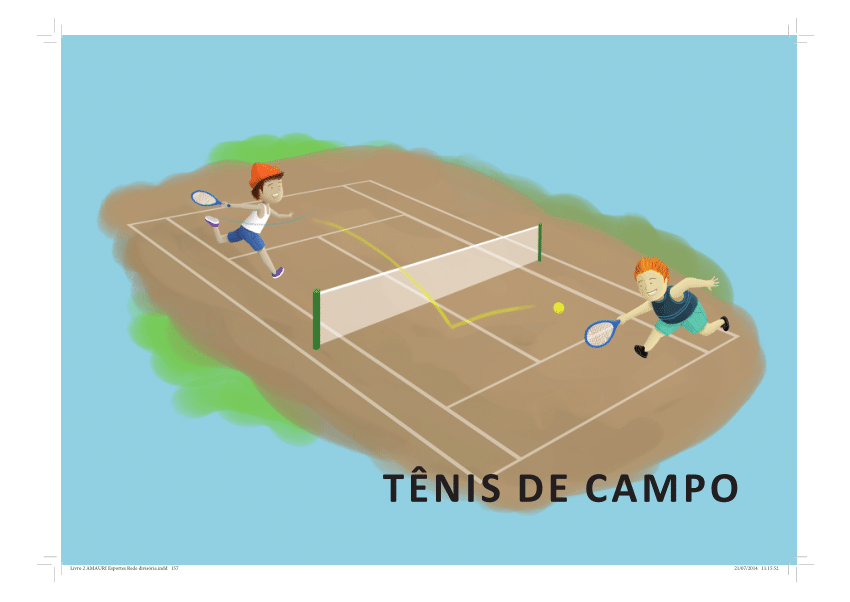 Desenho livre campo de ténis