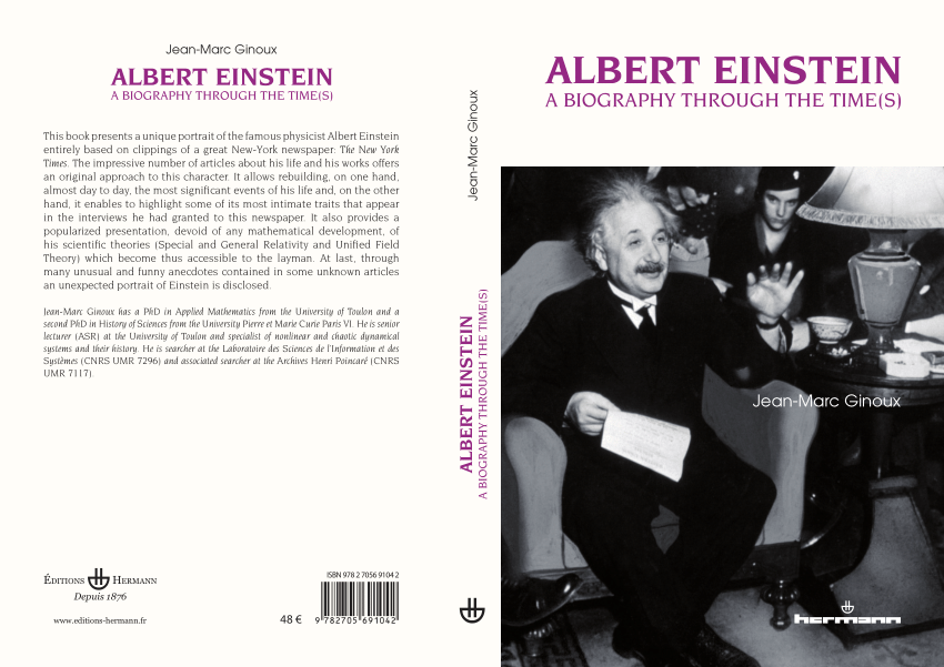 biography of einstein book