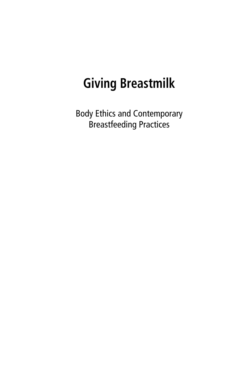 Breastfeeding toddler huge tits and nips porn Pdf Giving Breast Milk Body Ethics And Contemporary Breastfeeding Practices