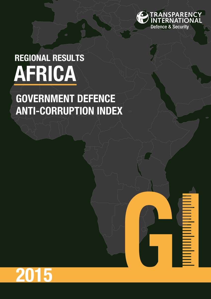 PDF) GOVERNMENT DEFENCE ANTI-CORRUPTION INDEX