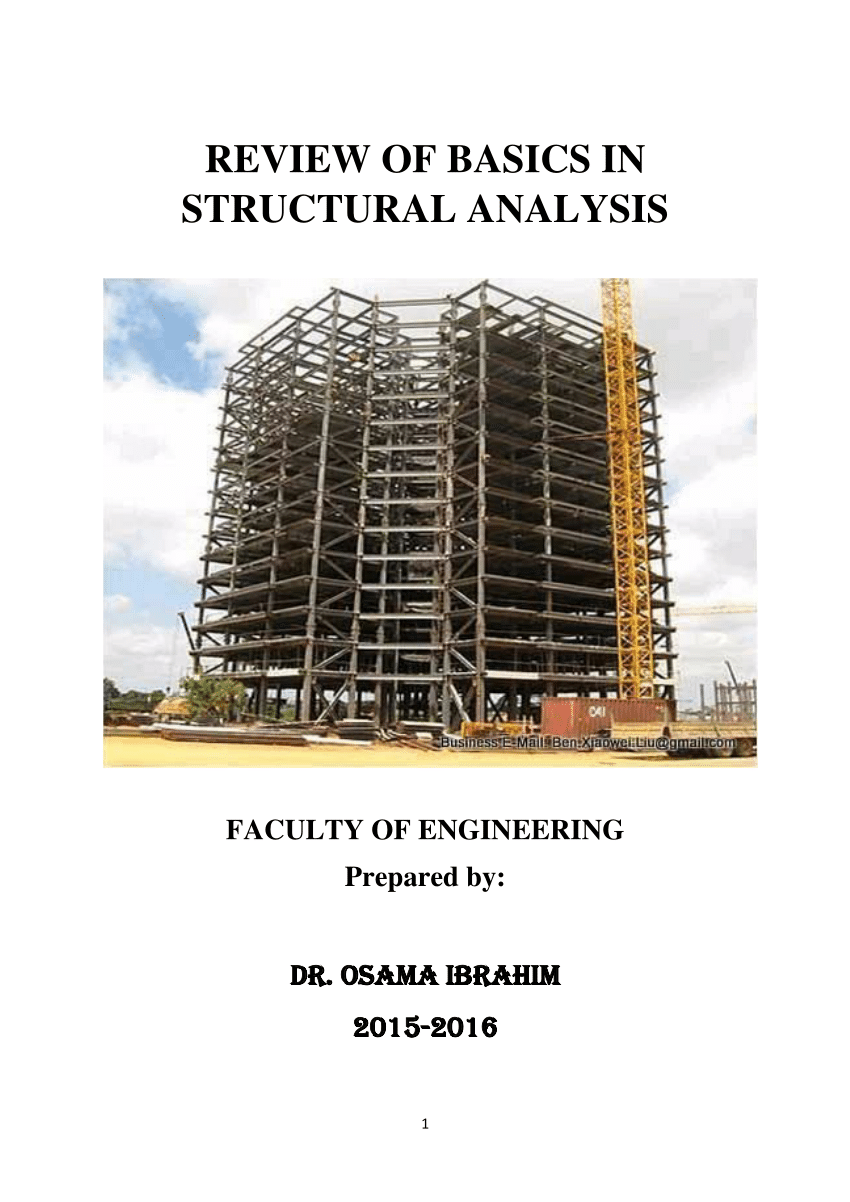 examples in structural analysis pdf