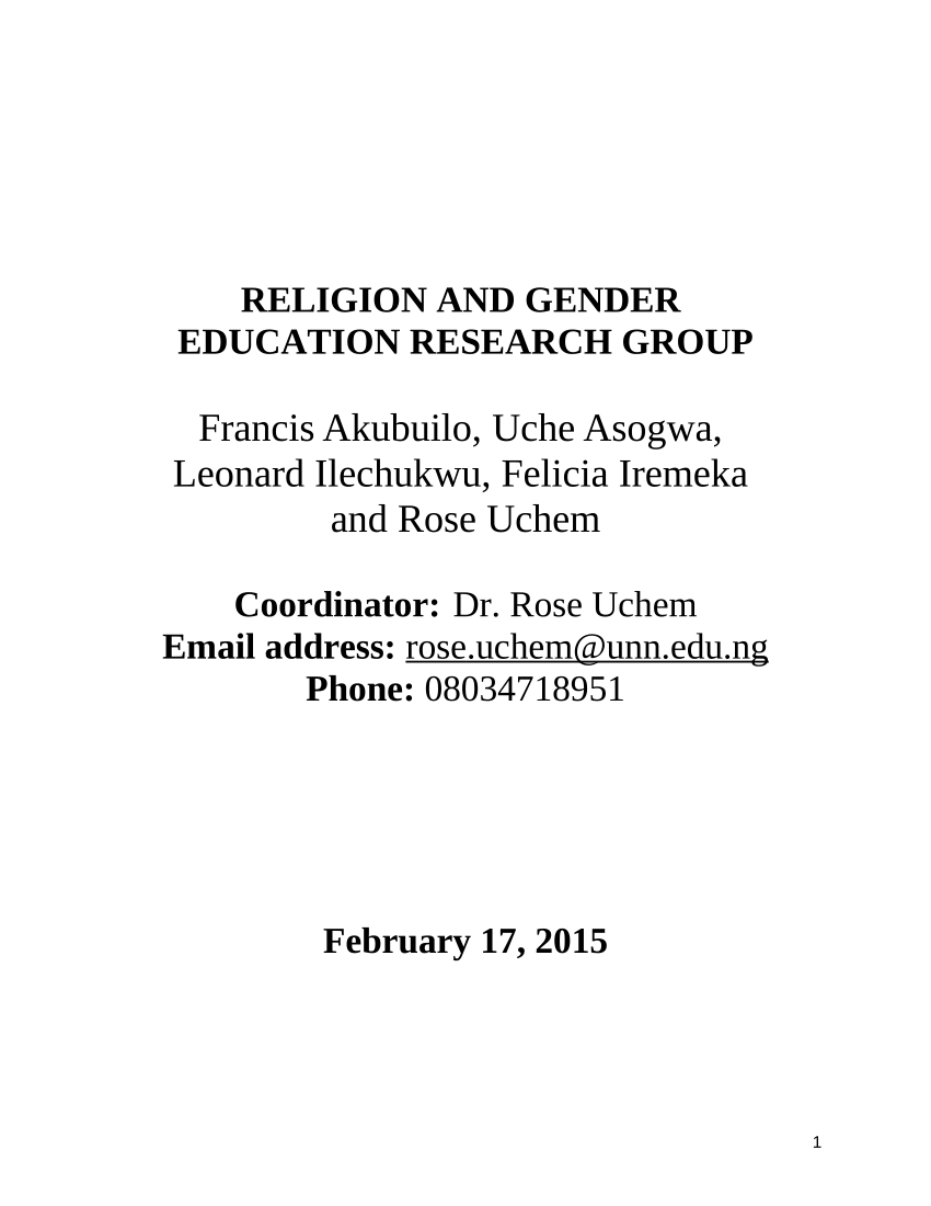 research proposal on religion pdf