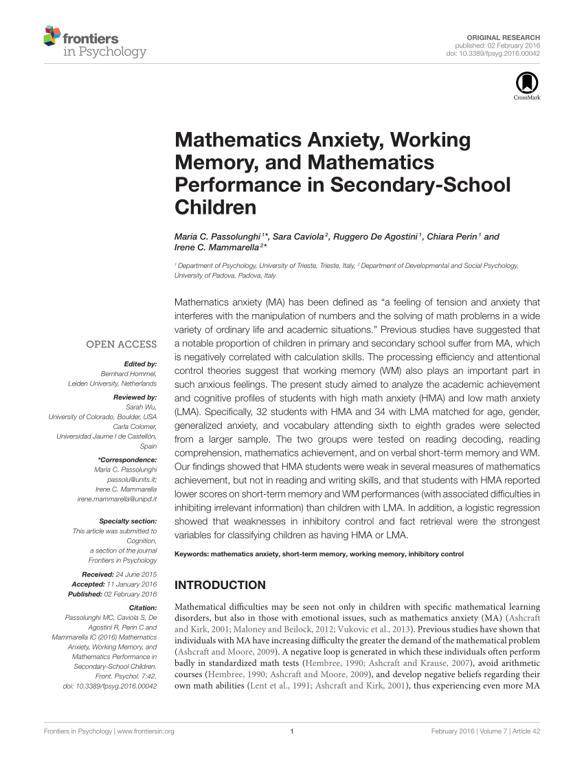 Why Do We “Choke” Under Pressure? · Frontiers for Young Minds