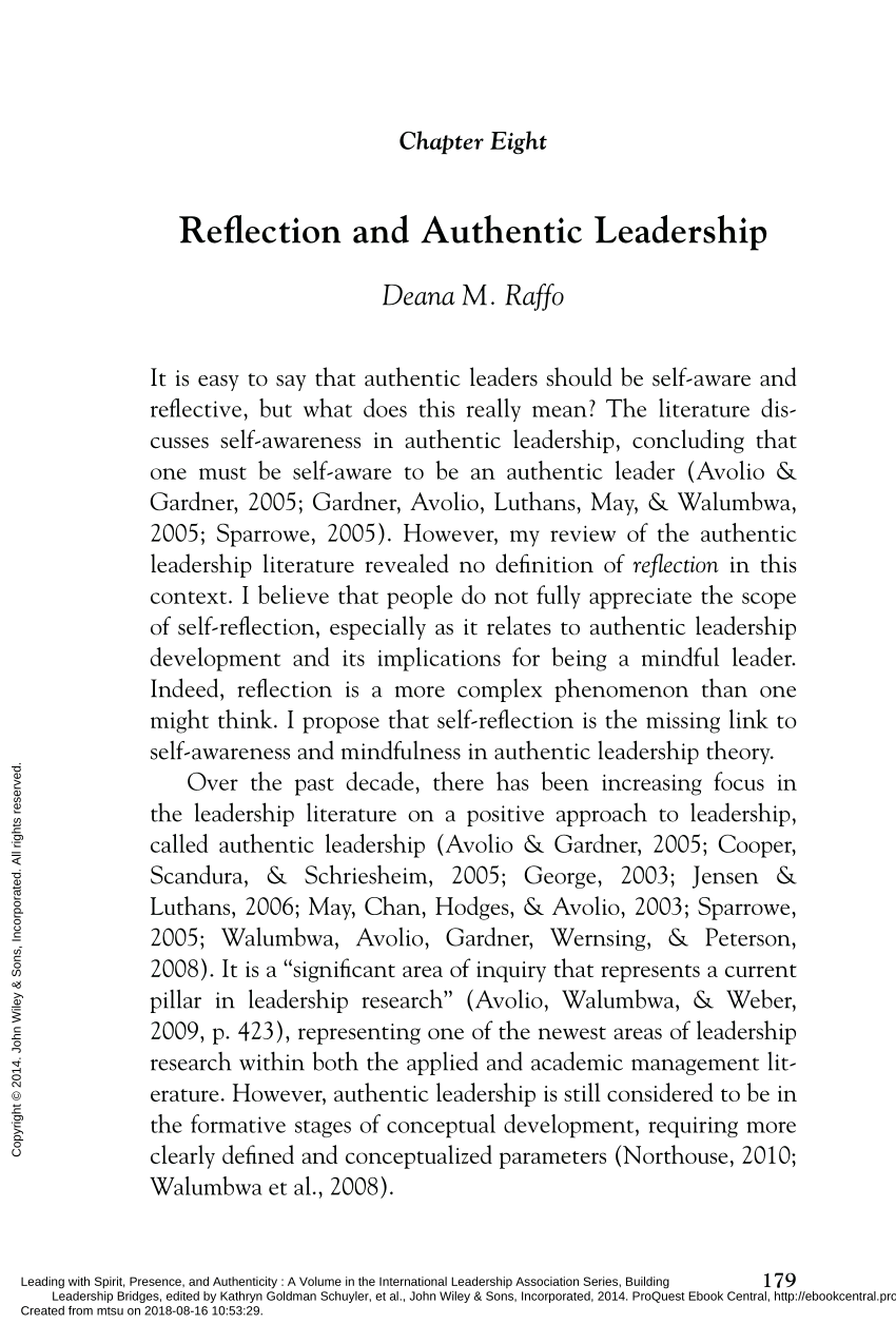 research article on leadership