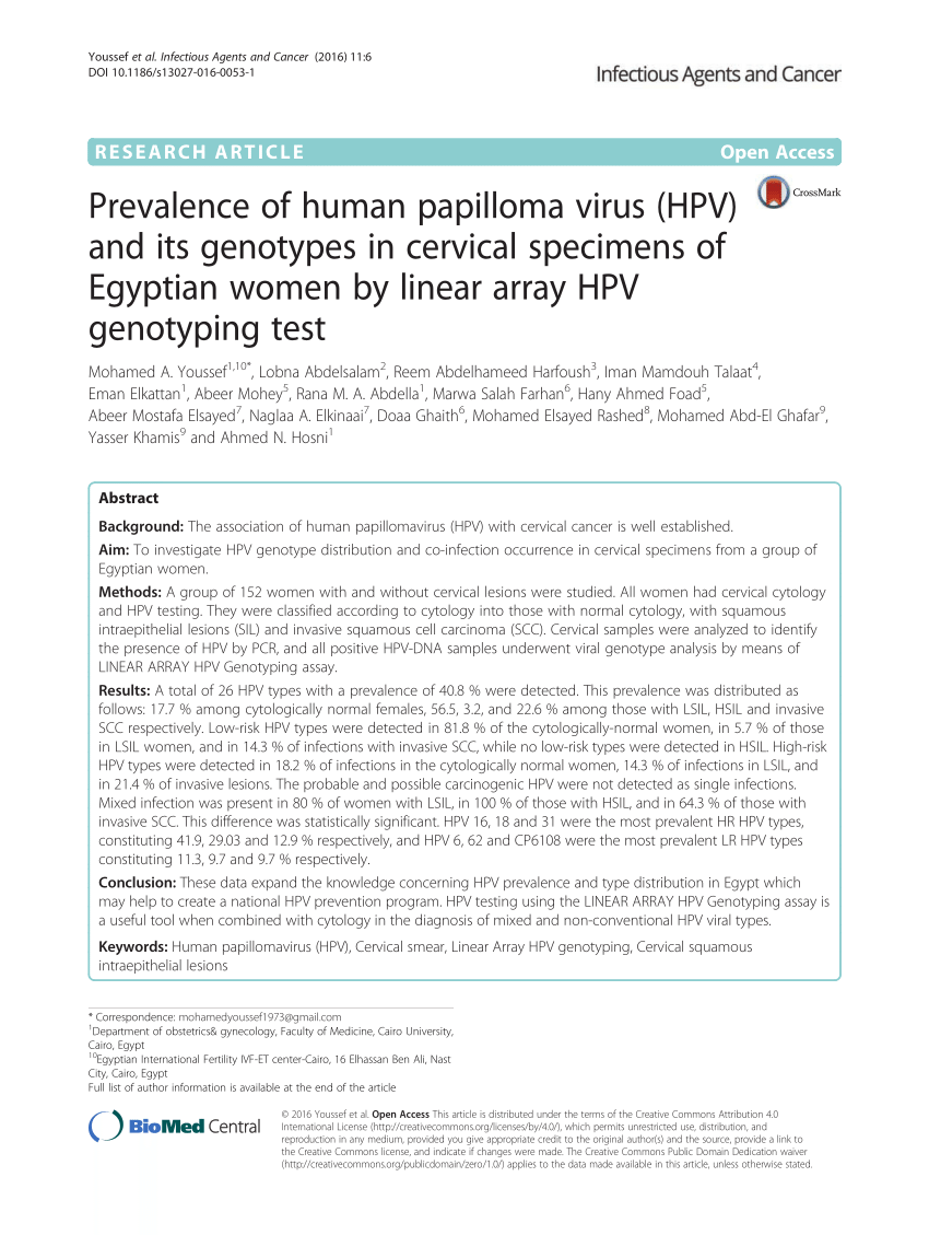 hpv virus and fertility