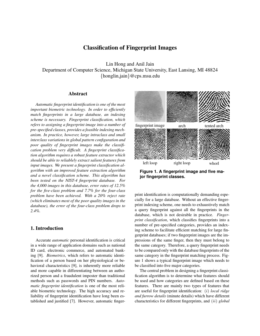 pdf-classification-of-fingerprint-images