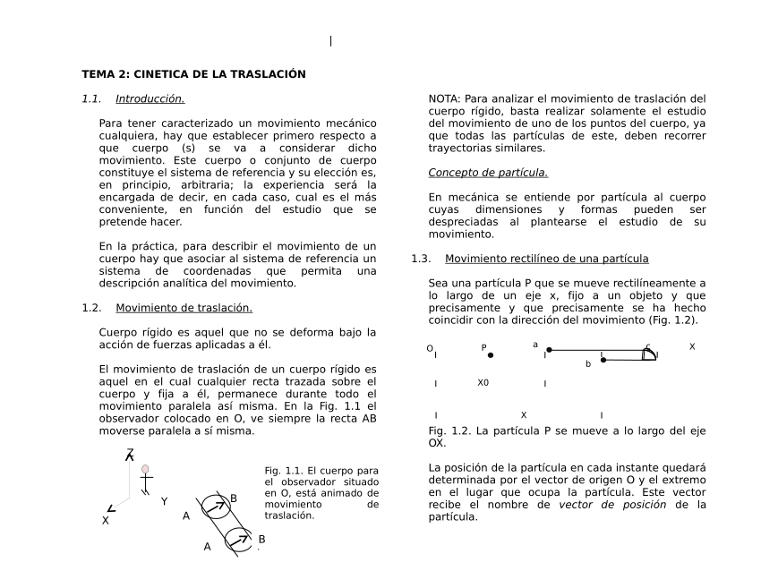 PDF) CINEMÁTICA DE LA PARTICULA