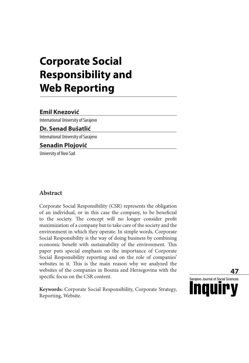 corporate social responsibility dissertation titles