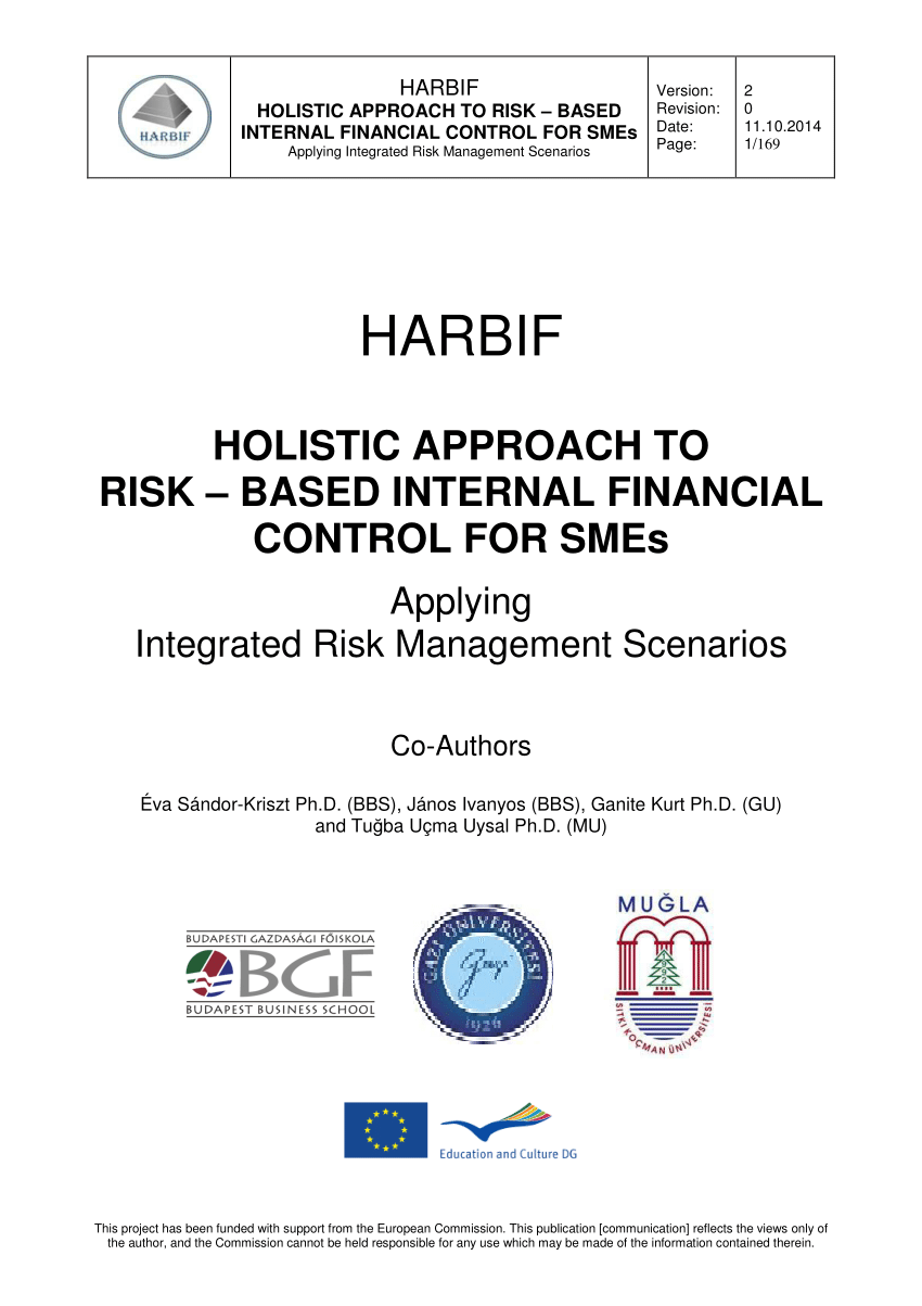 PDF) Applying Integrated Risk Management Scenarios