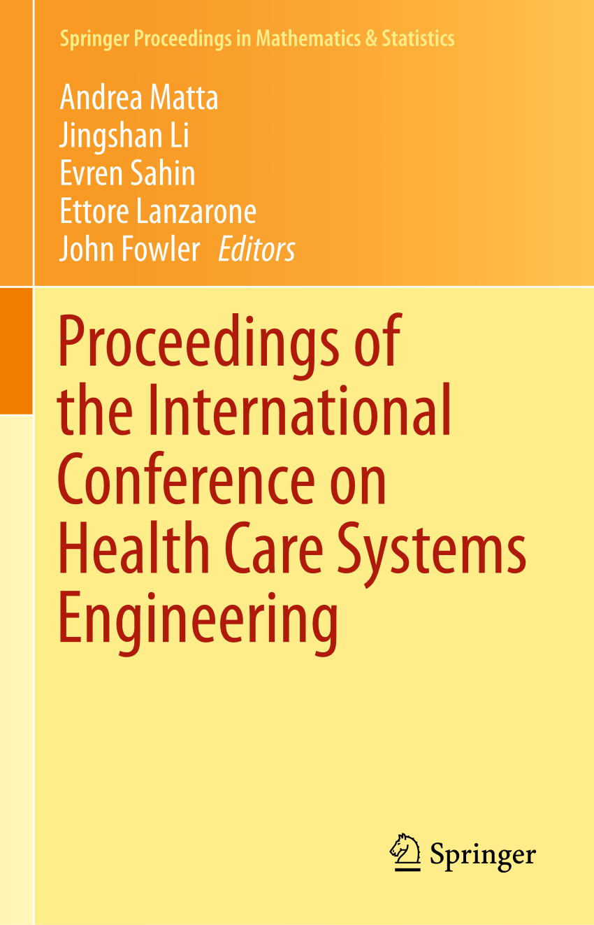 (PDF) Proceedings of the International Conference on Health Care
