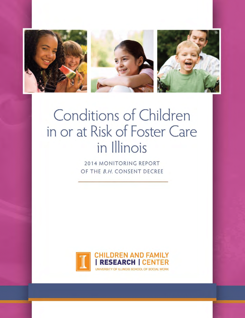 b.h. consent decree Conditions Children in or Care of of Foster (PDF) Risk at