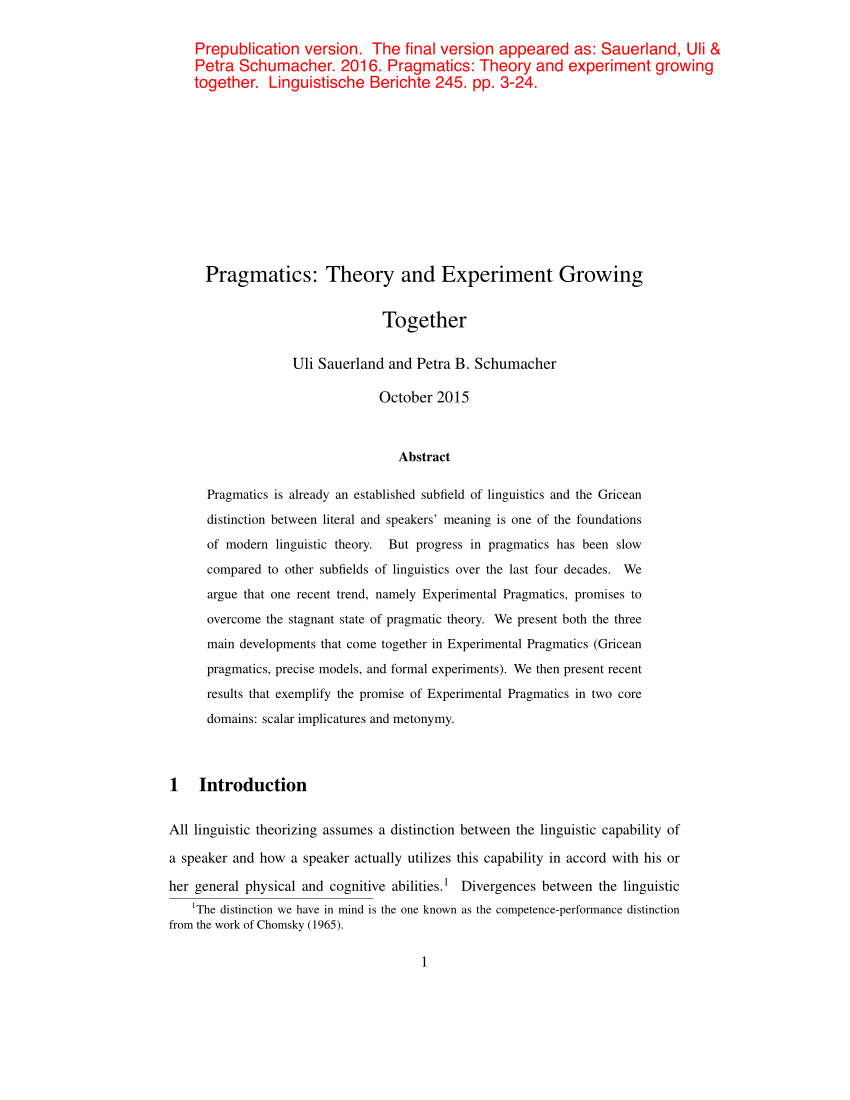 levinson pragmatics 1983 pdf