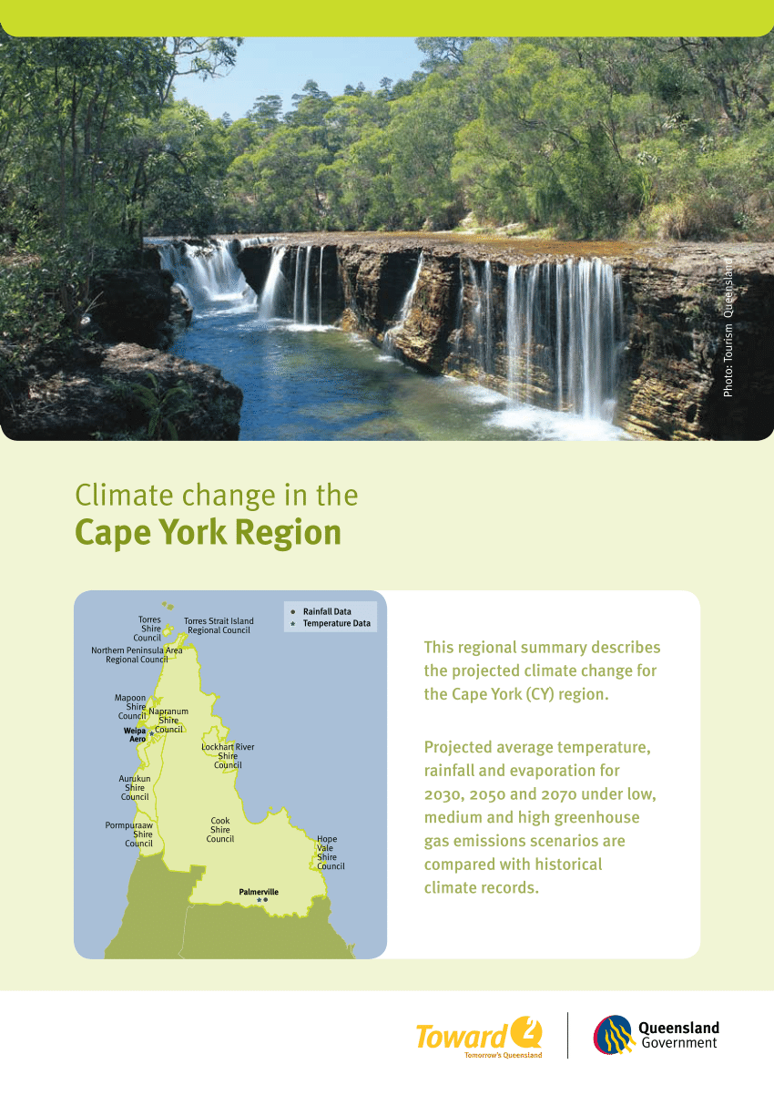 Pdf Climate Change In The Cape York Region