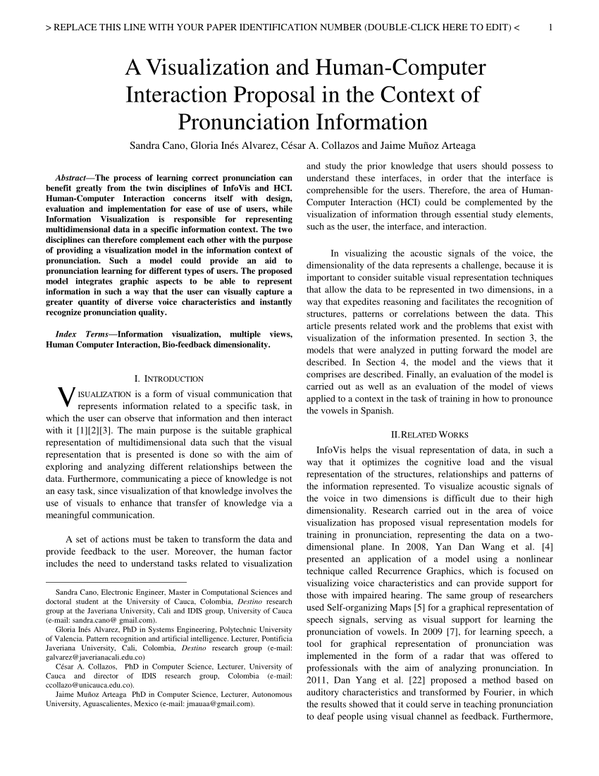 research paper human computer interaction