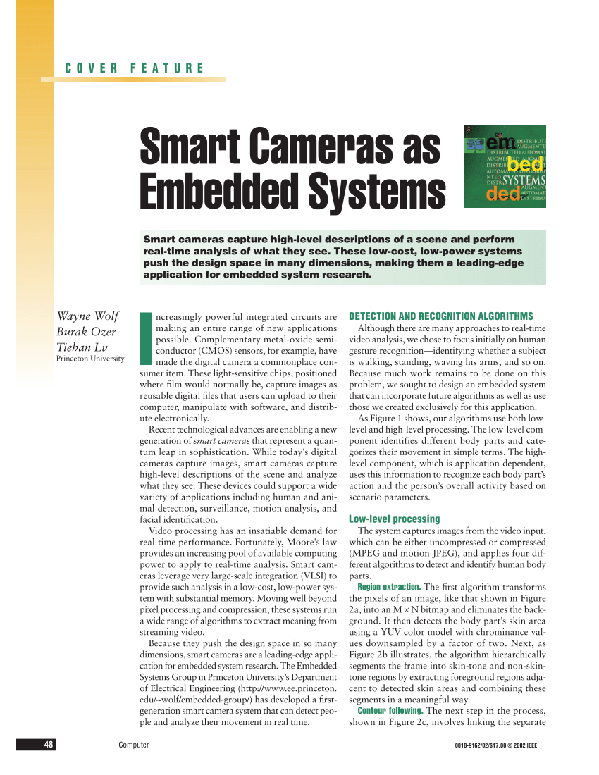 case study of embedded system for digital camera