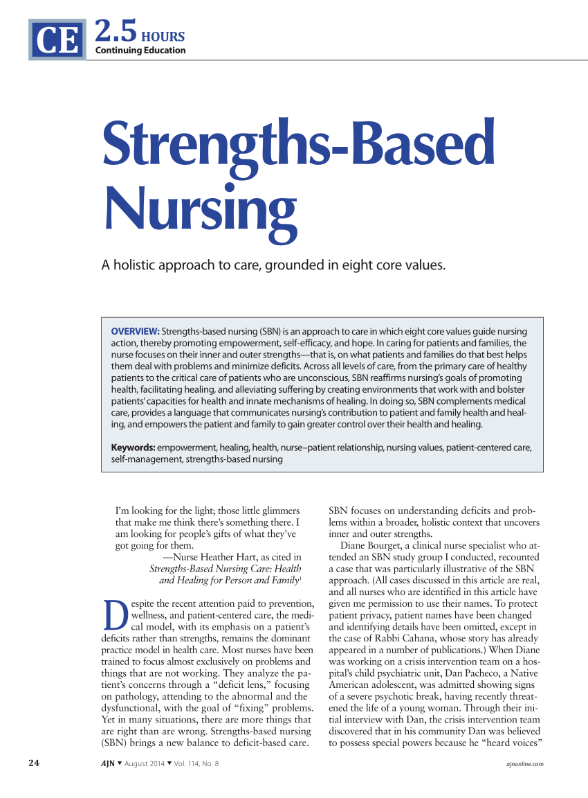 to enable patient empowerment nurses need to recognize that