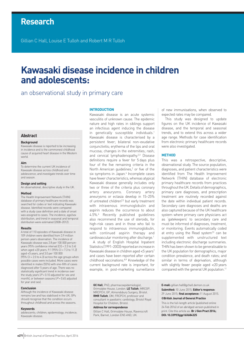 kawasaki disease nursing case study