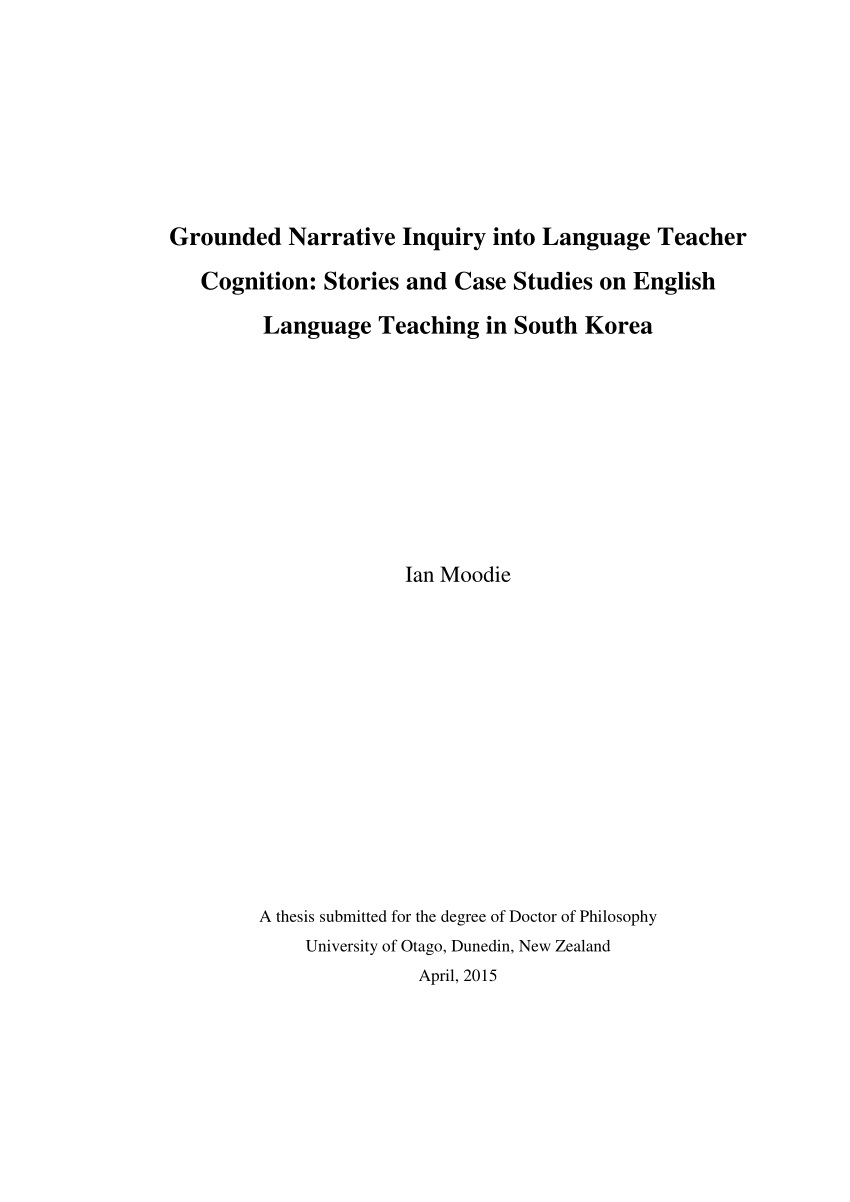 Dissertation english language teaching