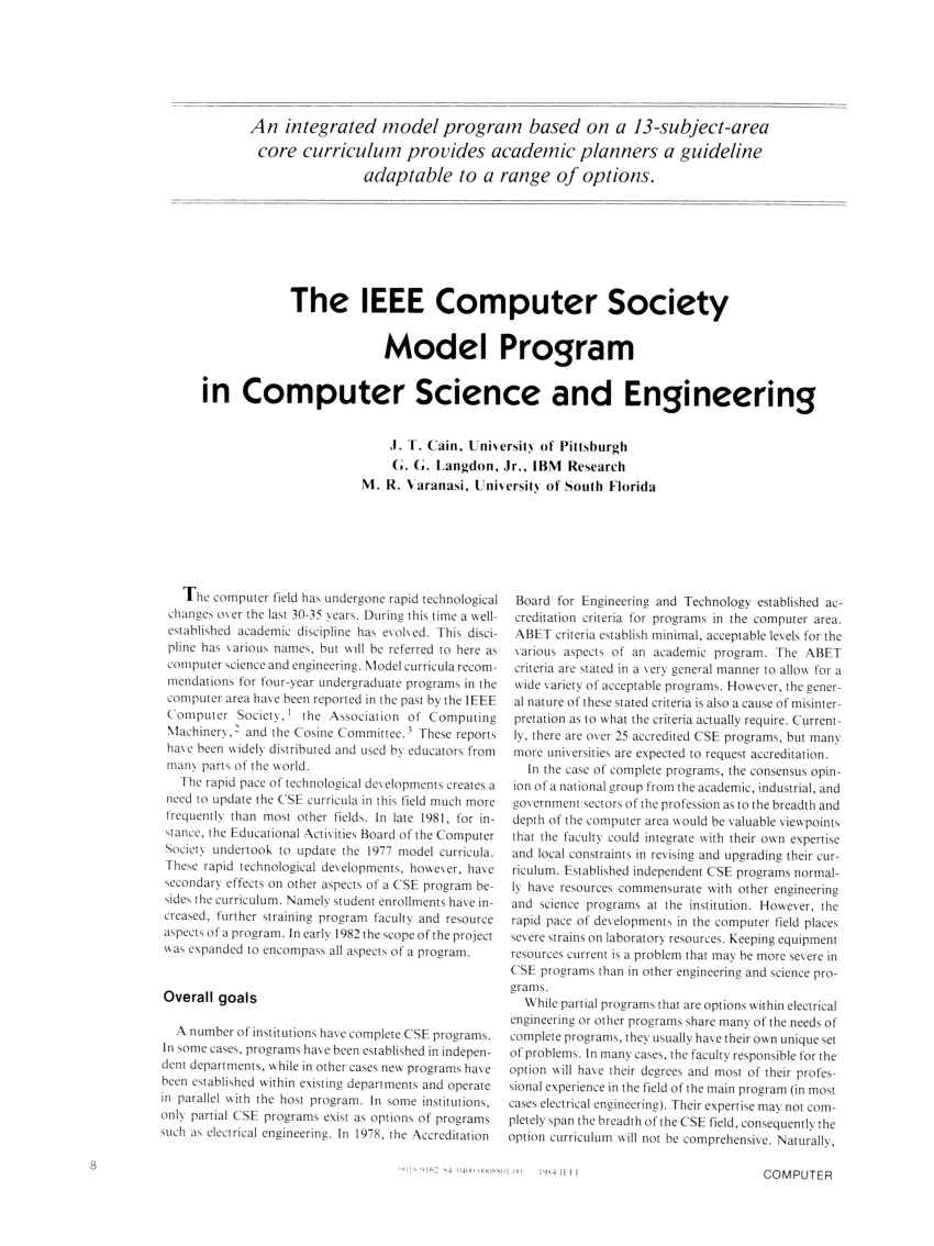 ieee research papers computer science
