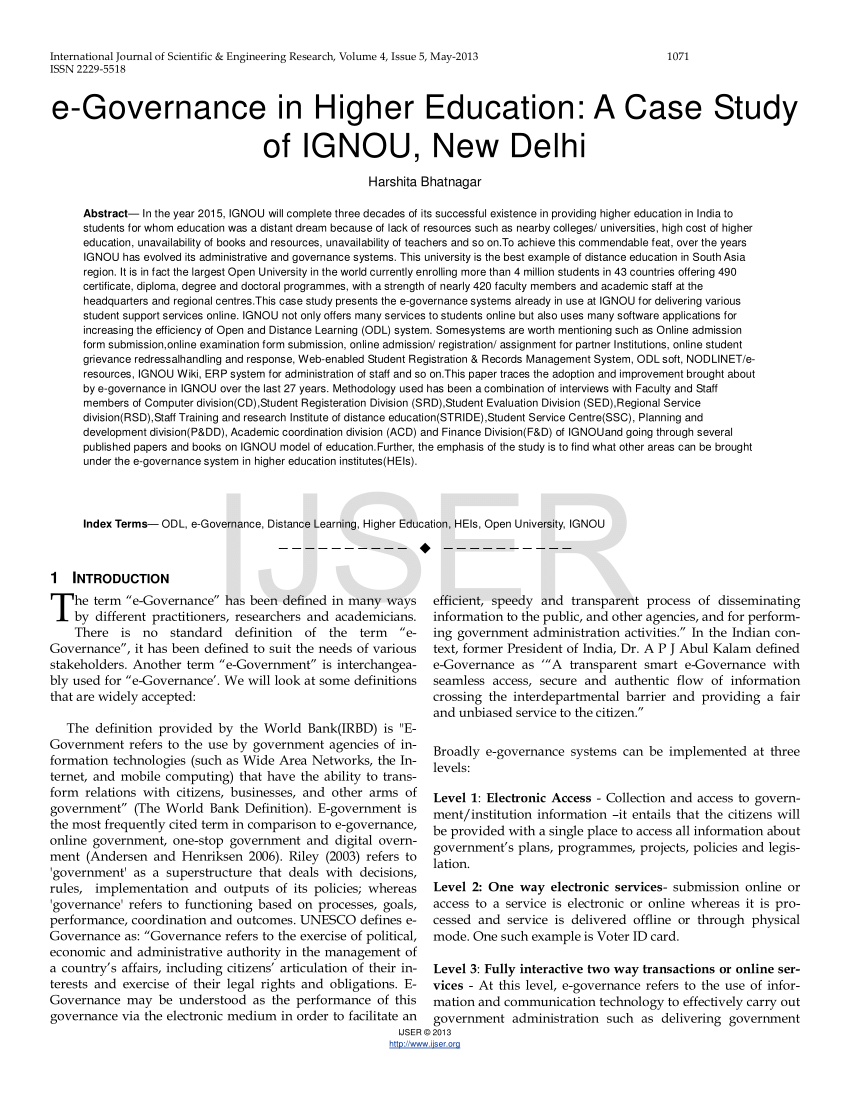 case study method ignou