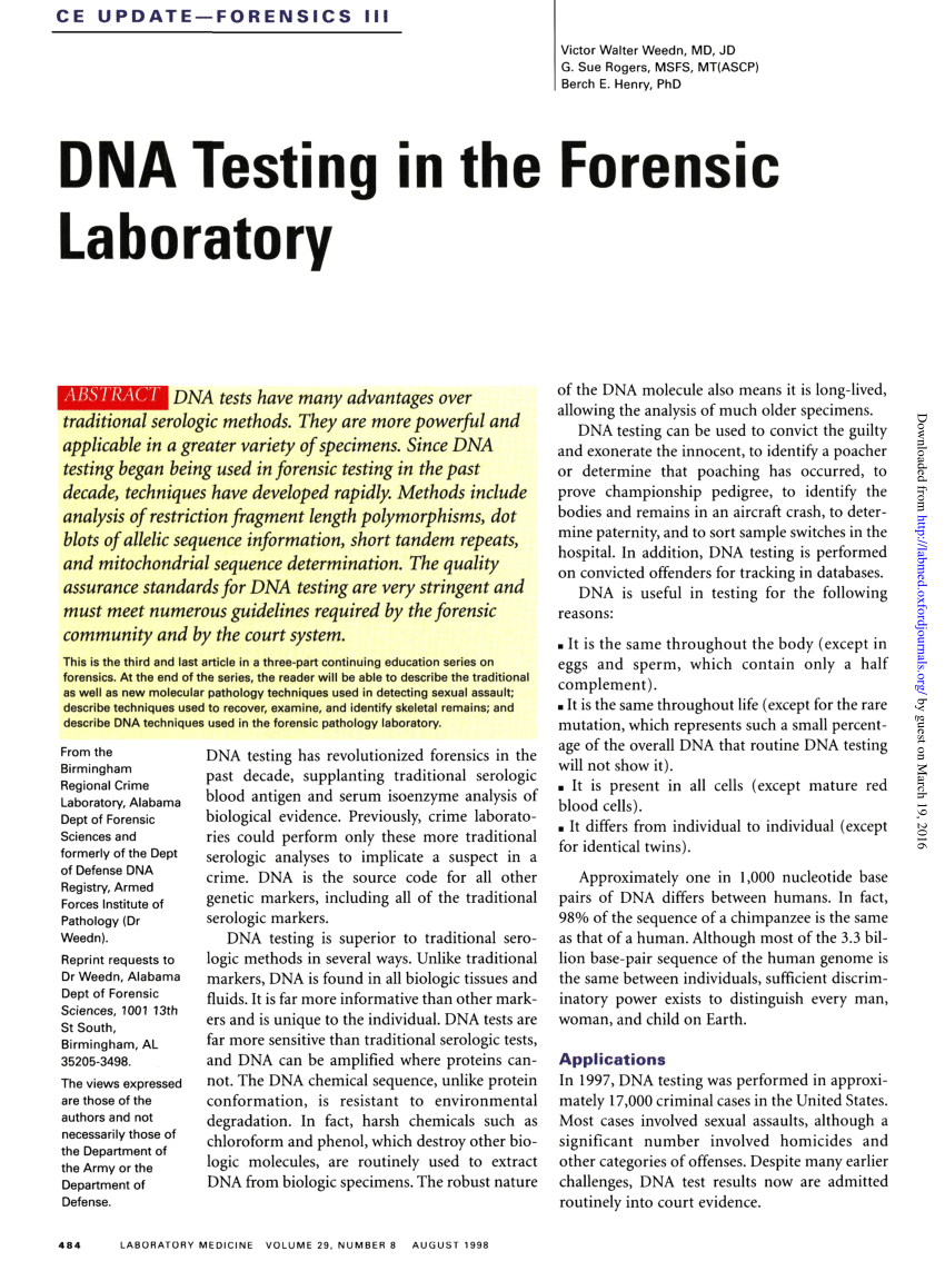 recent research papers on forensic