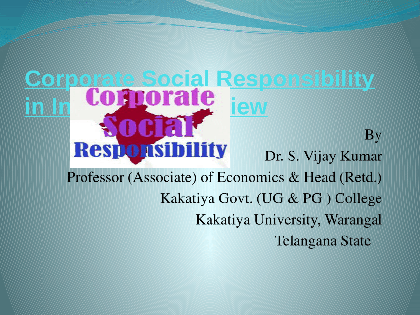 phd thesis on corporate social responsibility in india pdf
