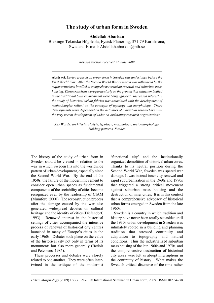 PDF) Cities as Assemblages. Proceedings of the XXVI International Seminar  on Urban Form 2019 2-6 July 2019, Nicosia, Cyprus. Volume 2.