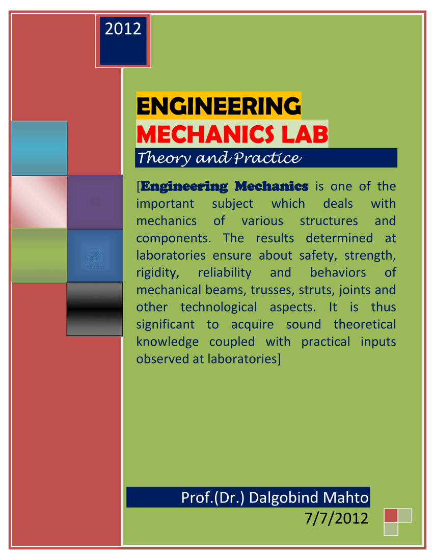 mechanical engineering lab experiments pdf