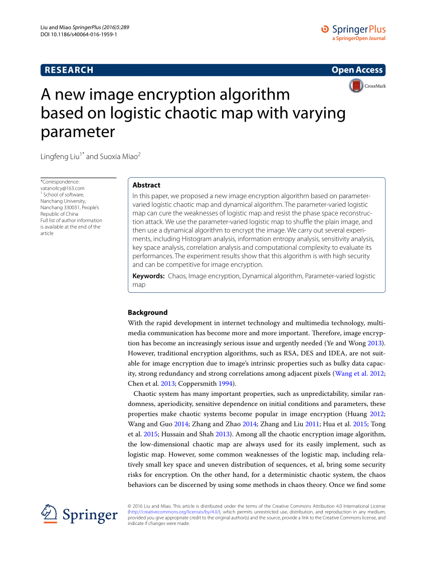 research papers on encryption