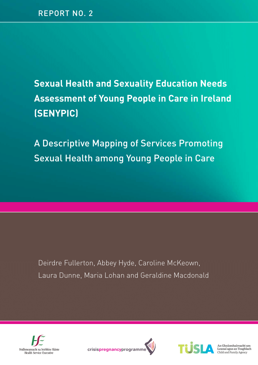 PDF Sexual Health and Sexuality Education Needs Assessment of