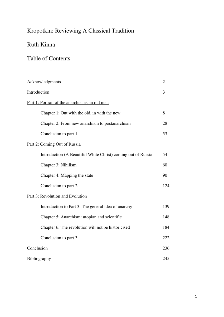 openoffice pdf table of contents