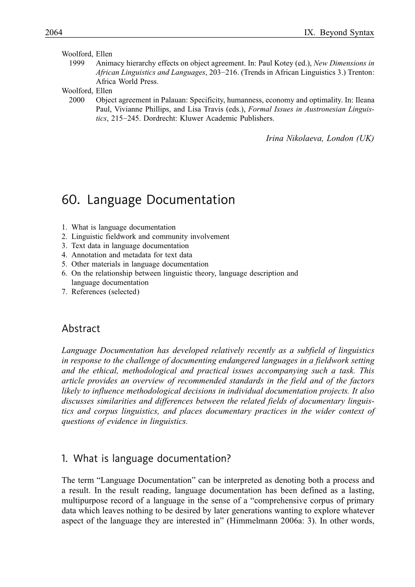 Pdf Language Documentation