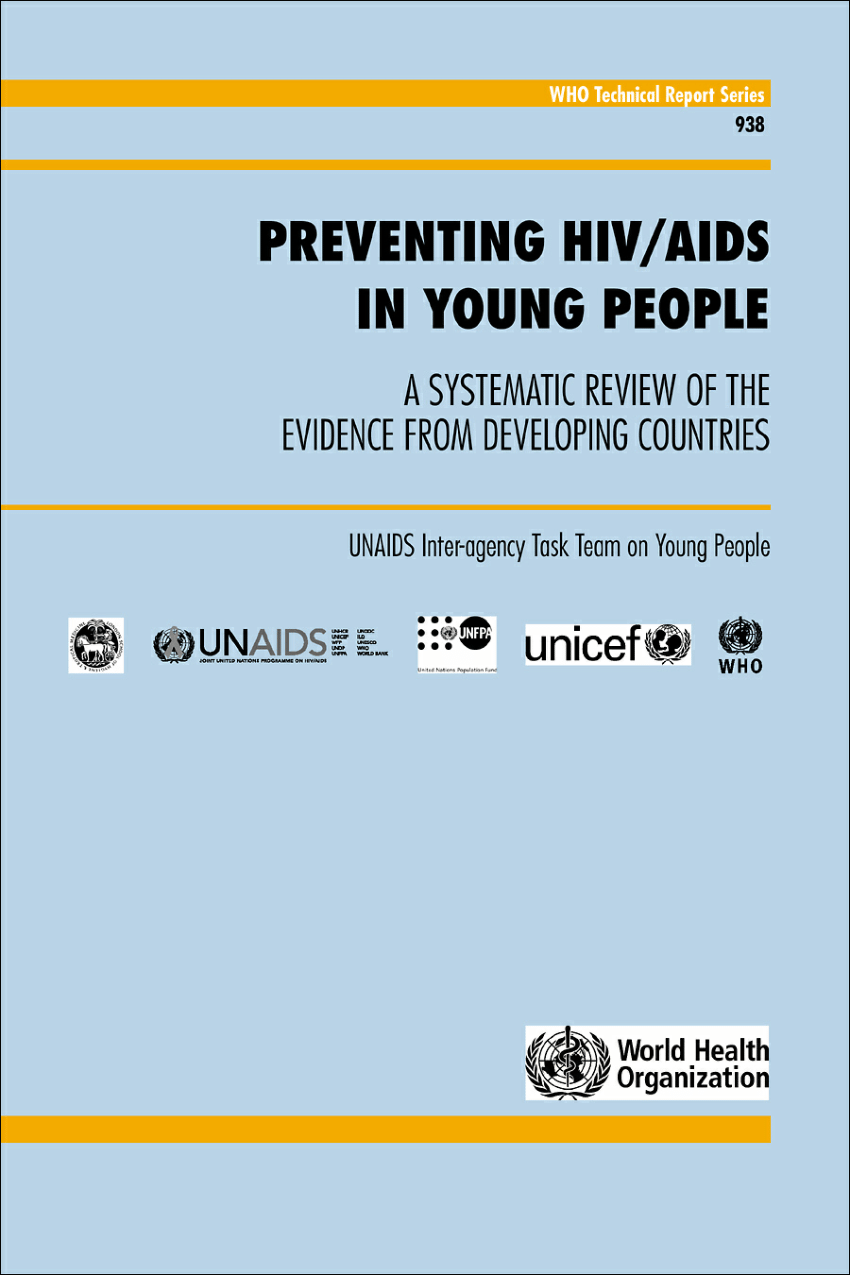 PDF) PREVENTING HIV/AIDS IN YOUNG PEOPLE A SYSTEMATIC REVIEW OF Throughout Hiv Aids Brochure Templates