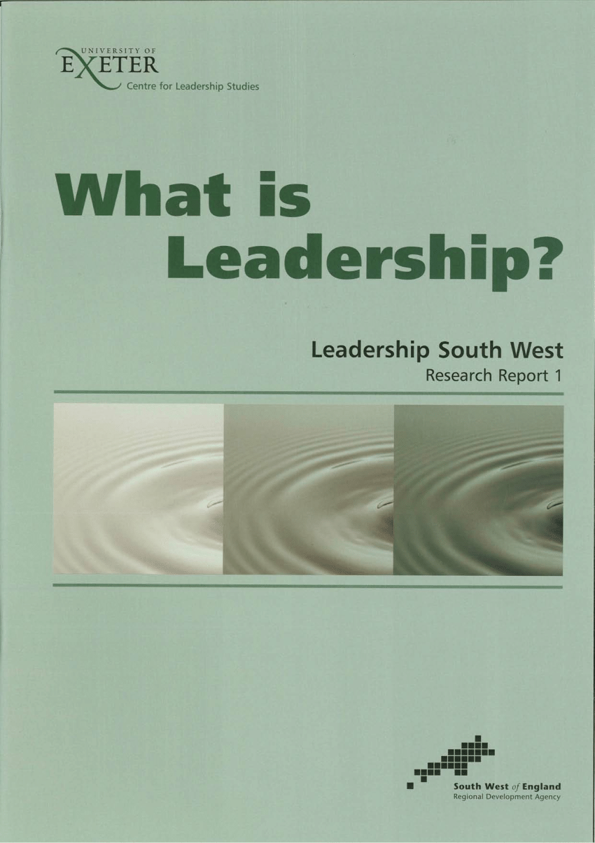 research paper on leadership pdf