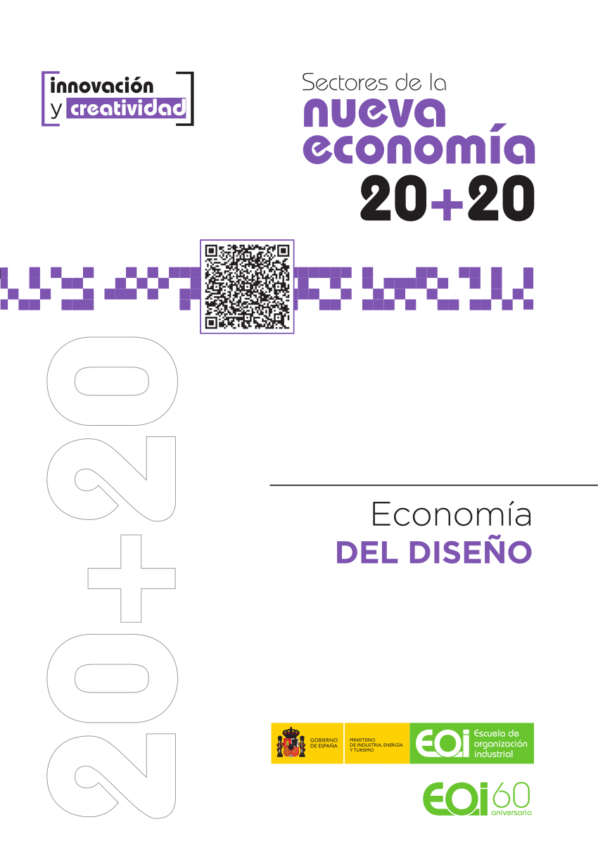 PDF) Sectores de la nueva economía 20+20: Economía del Diseño