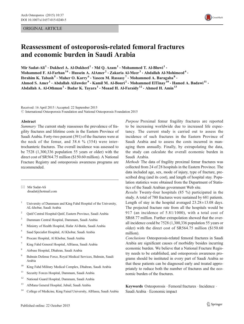 An overview and management of osteoporosis - PMC