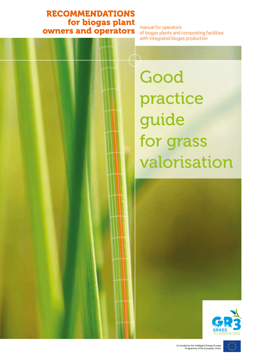 PDF) Good practice guide for grass valorization : Recommendations ...