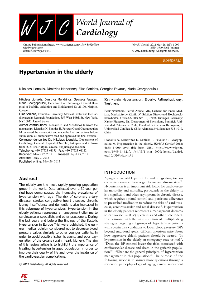 hypertension in elderly pdf