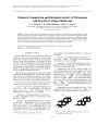 Preview image for Chemical composition and biological activity of triterpenes and steroids of chaga mushroom