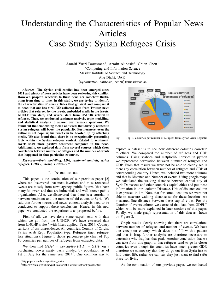 case study of refugees