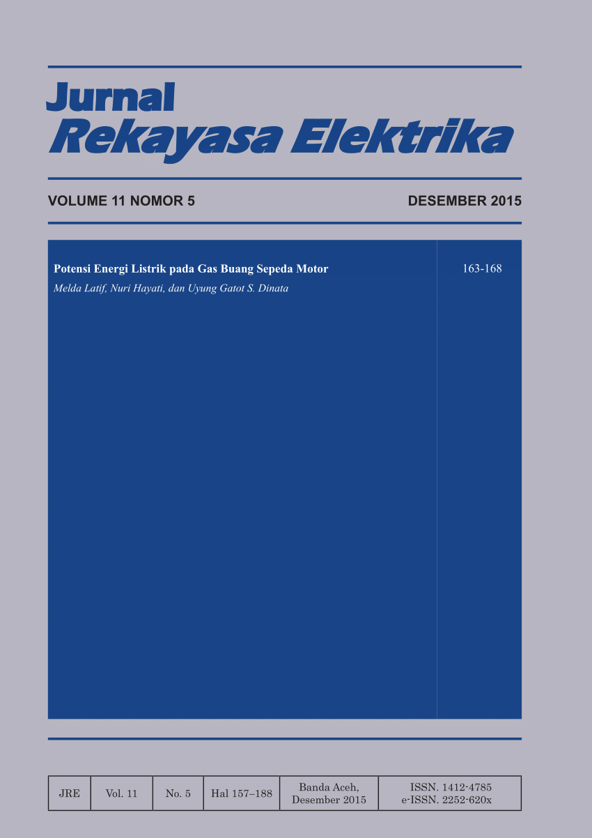  PDF  Potensi Energi Listrik  Pada Gas Buang Sepeda  Motor 